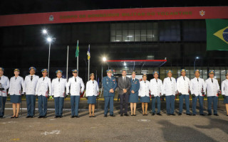 Governador Wanderlei Barbosa participa de solenidade que promove 116 bombeiros e entrega Jet Skis para a corporação