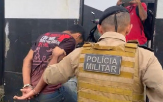 Homem foi preso pela Polícia Militar 
