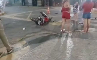 Acidente foi no cruzamento da Av. Cônego João Lima com a rua Santa Cruz 