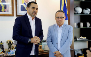 Governador Wanderlei Barbosa enfatizou o empenho do diretor de Relações Institucionais da Energisa Tocantins, Alan Kardek Moreira 