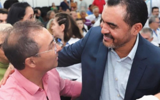 Prefeito Wagner Rodrigues e o governador Wanderlei Barbosa em Araguaína 