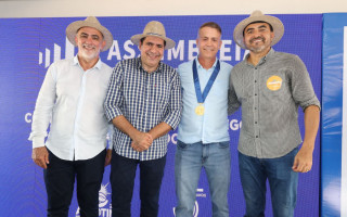 Empresário Edvando Bessa foi homenageado pelo deputado Marcus Marcelo (PL).