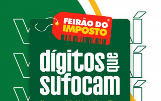  Empresas participantes venderão produtos sem cobrança de impostos para demonstrar o quanto o governo cobra do consumidor 