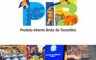 No contexto nacional, o crescimento do PIB total do Tocantins foi de 4,1%