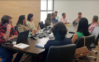 Reunião foi realizada na manha desta quinta-feira, 23.