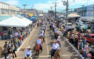 As tendas particulares da Cavalgada poderão ser montadas a partir das 16 horas do sábado