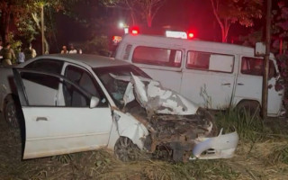 Acidente ocorreu por volta das 21h37 deste domingo (23/06), na Av. São Francisco no Setor Raizal. 