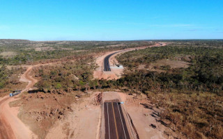 Uma das pontes que será construída fica localizada sobre o Rio Vermelho, entre Lagoa do Tocantins e São Félix, na TO-247, com extensão de 74,20 metros-