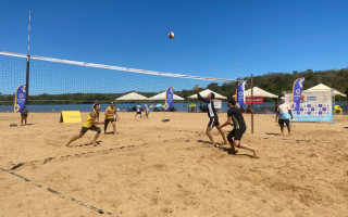 Praia do Dominguinhos, em Paranã, recebeu a abertura do projeto Esporte Verão