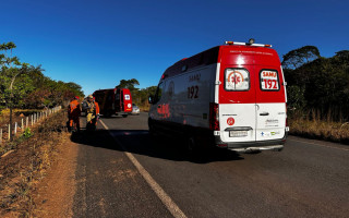 Casal vinha de Babaçulândia numa moto Honda Biz de cor branca 