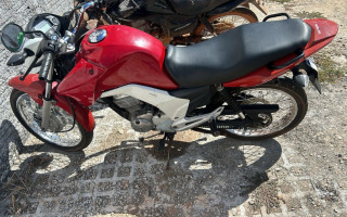 Motocicleta acabou sendo localizada e apreendida pela Polícia Civil 