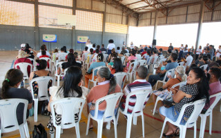 Populares no Justiça Itinerante em Araguaína 