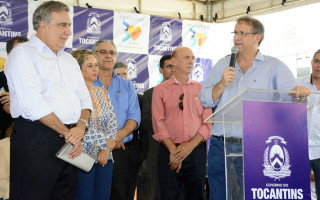 Governador pronuncia em solenidade de inauguração do Complexo de Delegacias de Gurupi