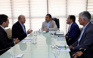 Governador Wanderlei Barbosa recebe representantes da BP Bunge Bioenergia no Palácio Araguaia 