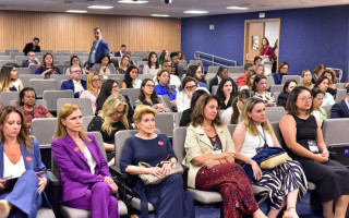 delegada Lívia Rafaela Vasconcelos, titular da DEAMV - Tocantinópolis participa da 18ª edição da Jornada Lei Maria da Penha -