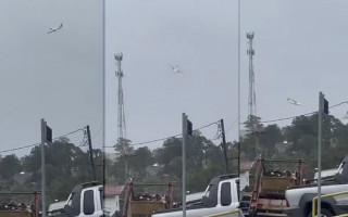 . A aeronave saiu de Cascavel, no Paraná, e tinha como destino o Aeroporto Internacional de São Paulo