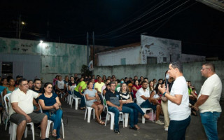 Jorge Frederico durante reunião em Araguaína 