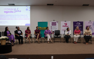 Delegada Ana Maria Varjal pontuou ações voltadas para prevenir a violência contra a mulher e canais de denúncias disponíveis