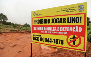 Araguainense pode denunciar descarte irregular de lixo