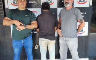 Investigado preso pelo crime de estupro de vulnerável preso em Pequizeiro. 