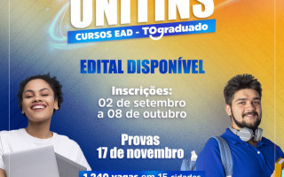 Vagas são para os cursos de Gestão Pública, Gestão do Agronegócio e Análise e Desenvolvimento de Sistemas