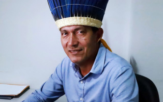 Paulo Waikarnãse Xerente foi empossado como titular da Secretaria dos Povos Originários e Tradicionais do Tocantins (Sepot).