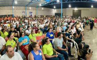 Reunião marcou a adesão de centenas de servidores ao projeto de Jorge Frederico