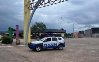 Filho é preso suspeito de atear fogo na casa da própria mãe, em Pium.