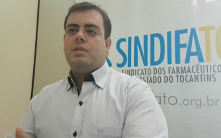 Presidente do Sindifato, Pedro Henrique Goulart Machado Rocha