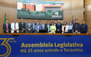 Amélio Cayres agradeceu a votação unânime dos 23 parlamentares presentes na sessão