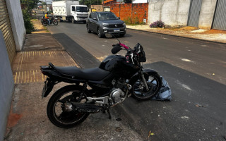 Acidente ocorreu no cruzamento da Av. Blumenau com a rua Itajaí. 