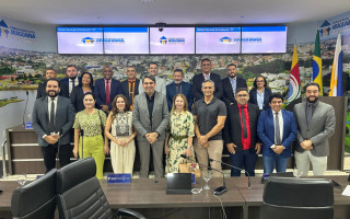 Reunião entre diretores da Aciara e vereadores de Araguaína 