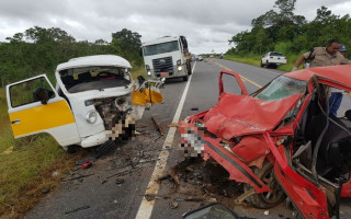 Três pessoas morreram após batida na TO-050.