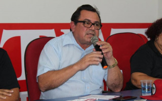 Presidente do Sintet, José Roque Santiago