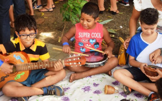 Serão realizadas oficinas de Arte-terapia e de Musicoterapia