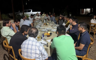 Jantar oferecido por Amélio Cayres 