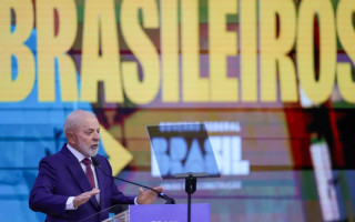 Lula participou do evento intitulado O Brasil dando a volta por cima