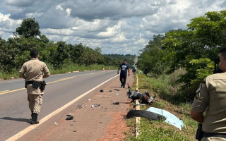 Acidente foi registrado na BR-153, em Colinas do Tocantins 