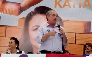 Pré-candidato pelo PDT à Presidência da República, Ciro Gomes.