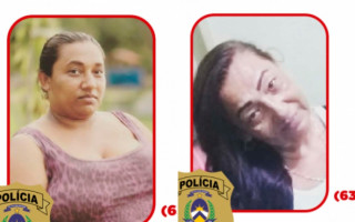 À esq., Pamela Nicolete Estefano, de 37 anos, e Maria Nicolete, de 63 anos. 
