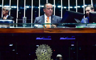O vice-presidente do Senado e presidente do PL Tocantins, Eduardo Gomes, assumirá interinamente, pela segunda vez, o comando da Casa.