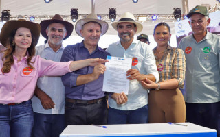 Na Agrotins, governador Wanderlei Barbosa lança projetos da Cidade do Automóvel e Parque Tecnológico