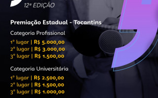 Premiação chega a R$ 5 mil na etapa estadual, com reportagens sobre pequenos negócios, inovação e empreendedorismo.