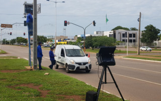 Radares de Araguaína são aferidos pela Agência Estadual de Metrologia