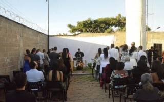 Cerimônia oficializou a união de 11 custodiados.