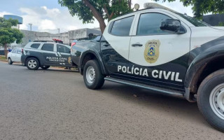 Viaturas da Polícia Civil do Tocantins