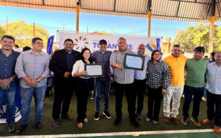 Com emenda de R$ 33,3 milhões do senador Eduardo Gomes, obra da Barragem Taboca recebe ordem de serviço e reforça vocação agrícola de Formoso do Araguaia 