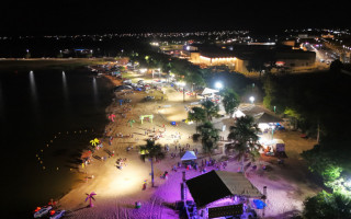 Festival de Verão segue até 31 de julho, com campeonatos de Futevôlei e Vôlei de Praia, atrações culturais, barracas de alimentos e bebidas e estrutura de segurança e saúde