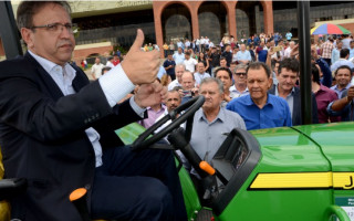 Governador Marcelo Miranda durante lançamento da Agrotins