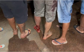 O indiciado tinha um mandado de prisão por outro homicídio. 